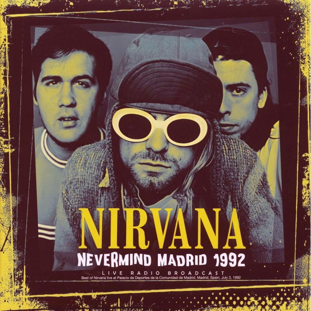 Nirvana - Nevermind Madrid 1992 - Vinyl LP